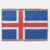 IJslandse vlag Deken (Voorkant)