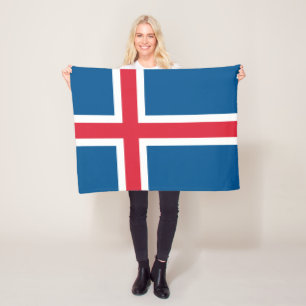 IJslandse vlag Fleece Deken