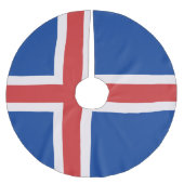 IJslandse vlag Kerstboom Rok (Voorkant)