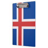 IJslandse vlag Klembord (Links)
