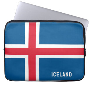 IJslandse vlag Laptop Sleeve