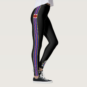 IJslandse vlag Leggings