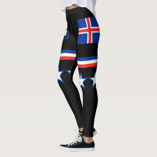 IJslandse vlag Leggings