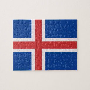 IJslandse vlag Legpuzzel