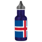 IJslandse vlag Liberty Bottle Waterfles (Links)