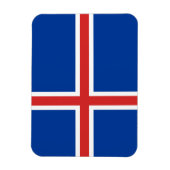 IJslandse vlag Magneet (Verticaal)