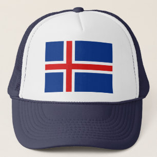 IJslandse vlag-Pet Trucker Pet