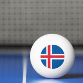 IJslandse vlag Pingpongballen (Net)