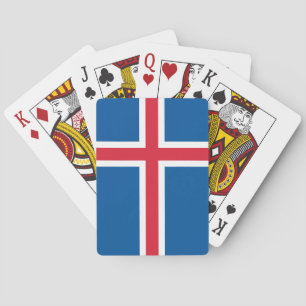 IJslandse vlag Pokerkaarten
