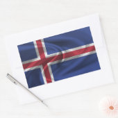 IJslandse vlag Rechthoekige Sticker (Envelop)