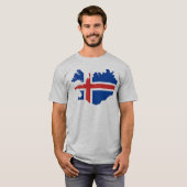 IJslandse vlag T-shirt (Voorkant volledig)
