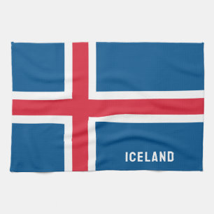 IJslandse vlag Theedoek