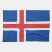 IJslandse vlag Theedoek (Horizontaal)