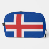 IJslandse vlag Toilettasje (Voorkant)