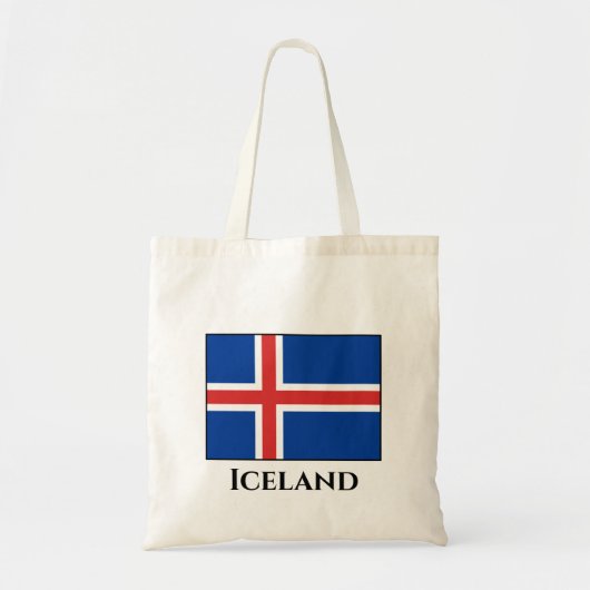 IJslandse vlag Tote Bag (Voorkant)