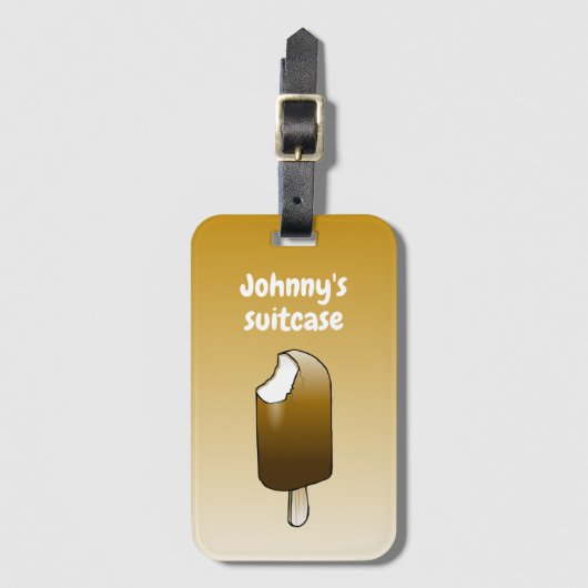 Ijslucht Bagage Label (Voorkant (verticaal))
