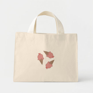 ijsontwerp boodschappentas mini tote bag