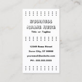 ijsretro dripz visitekaartje (Achterkant)