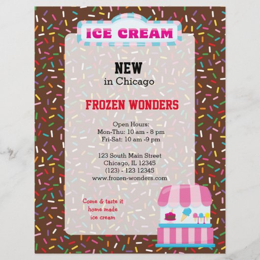 IJsroomindustrie Flyer (Voorkant)