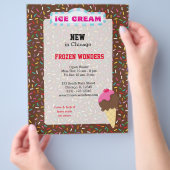 IJsroomindustrie Flyer (Hand)