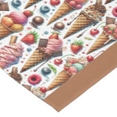 ijssalon korte tafelloper (Hoek)