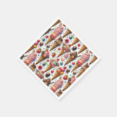 ijssalon servet (Hoek)