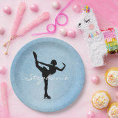 IJsschaatsen/Cijferpapier Bord (Feest)