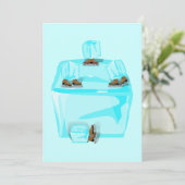 ijsschaatsen kaart (Staand voorkant)