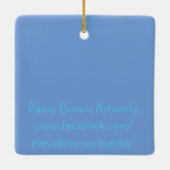 ijsschaatsen keramisch ornament (Achterkant)