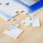 ijsschaatsen op het centrum van Rockefeller Legpuzzel (Zijkant)