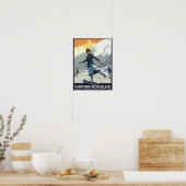 IJsschaatsen - Poster van de Olympische Promo PLM (Keuken)