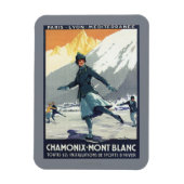 IJsschaatsen - Poster van de Olympische Promo PLM Magneet (Verticaal)