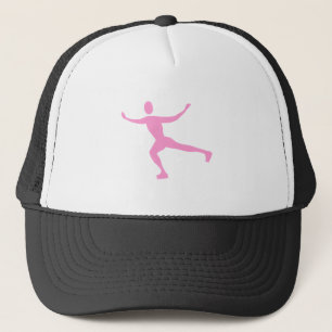 ijsschaatsen - Roze Trucker Pet