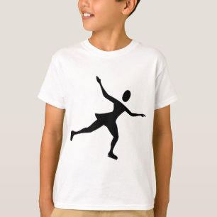 ijsschaatsen - zwart t-shirt