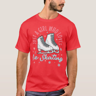 ijsschaatser t-shirt