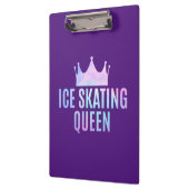 ijsschaatskoningin - ijsschaatsen klembord (Links)