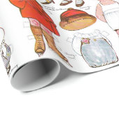  ijsschaling ⛸ papierDolls Gift Wrap Cadeaupapier (Rol Hoek)
