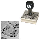 ijsschelp rubberstempel (Gestempeld)