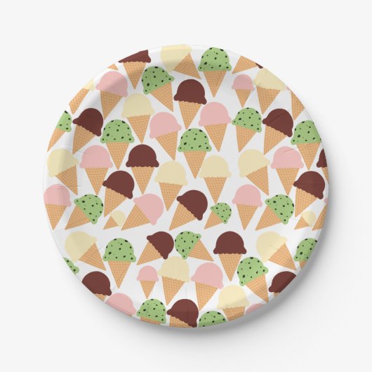 IJssmaak Papieren Bordje (Voorkant)