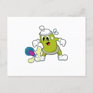 IJsspray Pijlen Dart Briefkaart