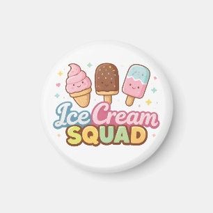 IJssquad Mooie Cartoon Ijslolly Magneet