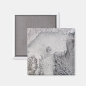 IJsstraten en wolkenstraten in het Zee Okhotsk Magneet (Voorkant / Achterkant)