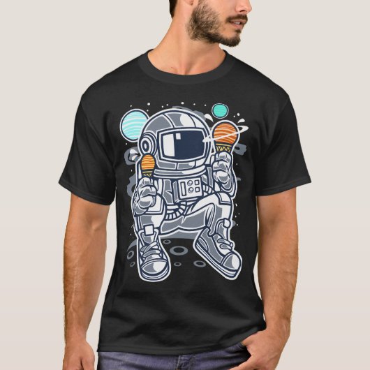 ijstijd van een astronaut t-shirt (Voorkant)