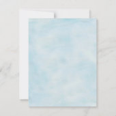 ijsvis en contactgegevens en informatie blauw kaart (Achterkant)