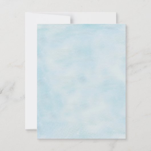 ijsvis en contactgegevens en informatie blauw kaart (Achterkant)