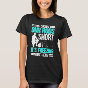 Ijsvissen Natuurlijk Onze Hengels Ijsvisser T-shirt