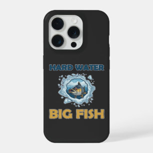 Ijsvissen op Walleye Hard Water Grote Vis Cadeau iPhone 15 Pro Hoesje
