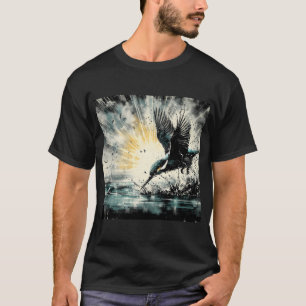 IJsvogel, Ai gegenereerde kunst T-shirt