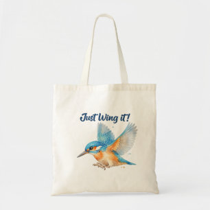 Ijsvogel boodschappentas tote bag