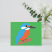 IJsvogel Briefkaart (Staand voorkant)